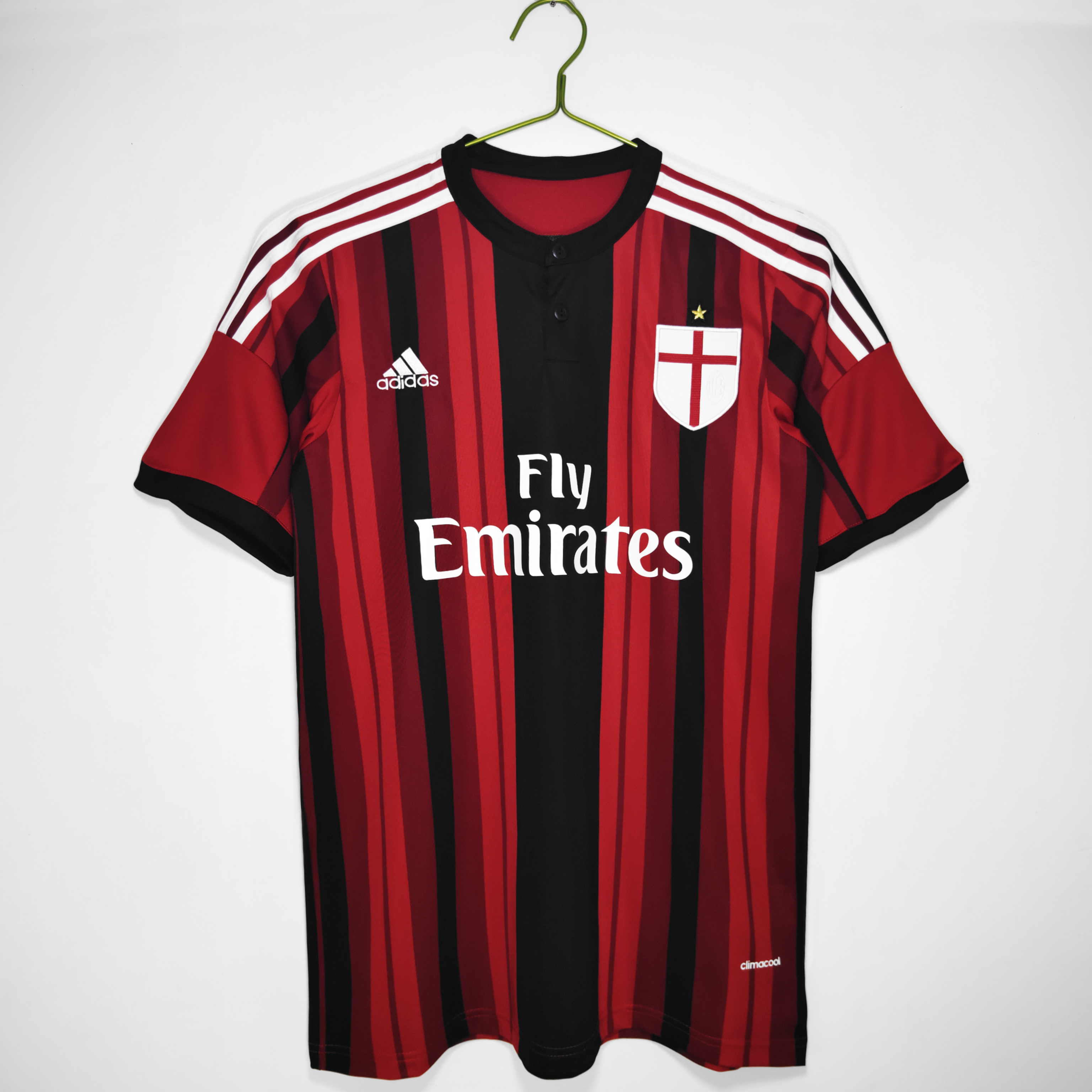 Camiseta de fútbol AC Milan 2014/15 LOCAL MANGA CORTA VERSION FAN